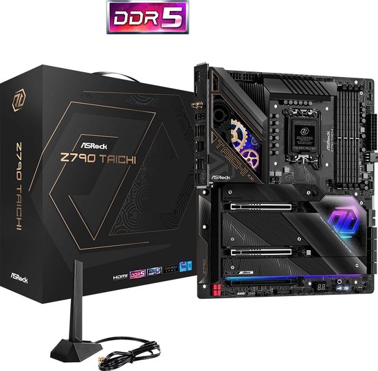 ASROCK Z790 Taichi - Moederbord - EATX - Socket LGA1700 - Intel Z790 - DDR5