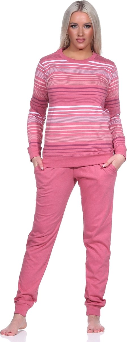 Normann dames pyjama 22220190235 - Rose - XL 48/50