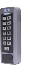 YLI YK-768A stand alone toegangscontrole voor 2 deuren, keypad, RFID kaartlezer, verlichting en deurbel geschikt voor buiten