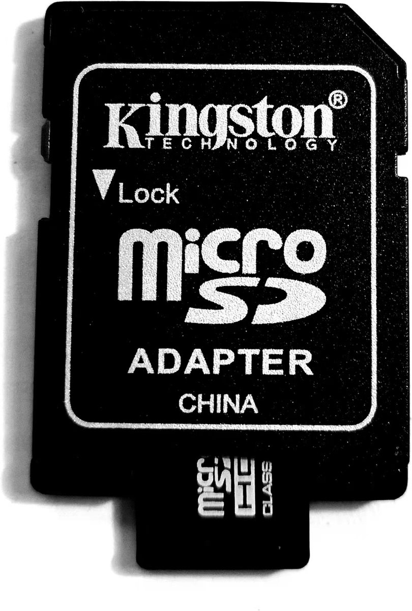 Carte Mémoire MicroSD Kingston 8go Class 4 avec Adaptateur SD - KINGSTON