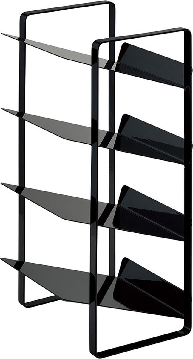 Yamazaki Schoenenrek Frame - Uitschuifbaar - Zwart - 60x12x10cm
