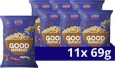 Unox Saté Good Noodles - 11 x 69 g - Voordeelverpakking