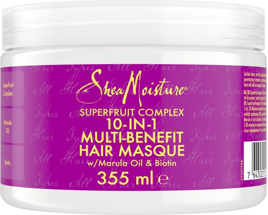 Shea Moisture Superfruit Complex - Haarmasker 10 in 1 Multi Benefit Masque