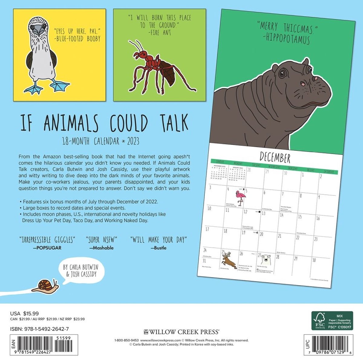 If Animals Could Talk Kalender 2023