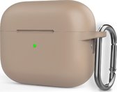 Mobigear Hoesje geschikt voor Apple AirPods Pro 2 Hoesje Flexibel Siliconen | Mobigear Classic - Dusty Pink | Taupe