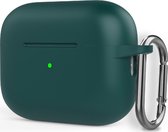 Mobigear Hoesje geschikt voor Apple AirPods Pro 2 Hoesje Flexibel Siliconen | Mobigear Colors - Groen