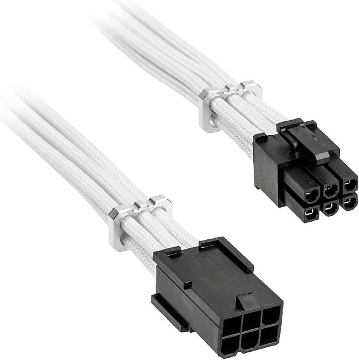 Bitfenix Stroom Aansluitkabel 0.45 m Wit