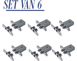 BIJZETSLOT DX 2 PENNEN SKG* INCL. SLUITKOM PER 6 GELIJKSLUITEND - Penslot - Insteek Veiligheidsbijzetsloten