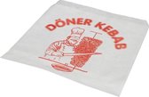 Sachets Döner Kebab 3.200 pcs. 4,5KG résistant à la graisse blanche