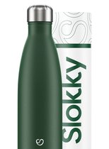 Slokky - Thermos & Gourde Vert Mat - 500ml