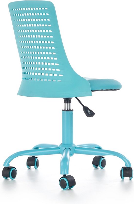 Chaise de bureau Pure , chaise haute, bleu | bol