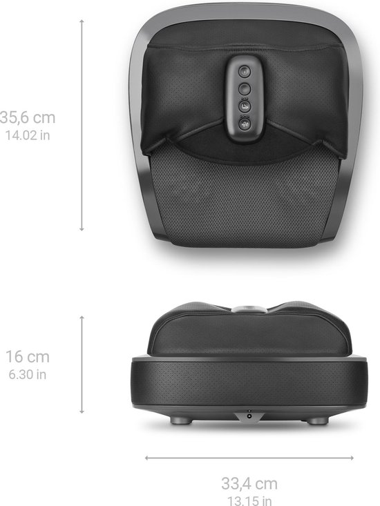 LuxeLivin' - Voetreflexmassageapparaat FM 900 grijs