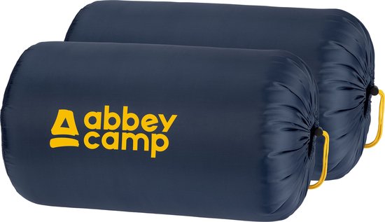 Abbey Camp Slaapzak - 2-pack - Dekenmodel - Blauw - 210 x 85 cm van Abbey — afbeelding 5