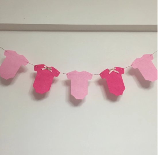 Roze Geboorte Romper Slinger voor Meisje