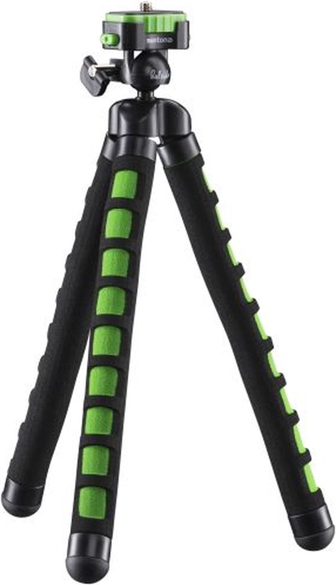 Mantona 21401 tripod Smartphone-/digitale camera 3 poot/poten Zwart, Groen