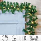 Guirlande met verlichting - Guirlande - Kerstguirlande - Kertversiering - Kerst - 2.7 meter - 35 LED's