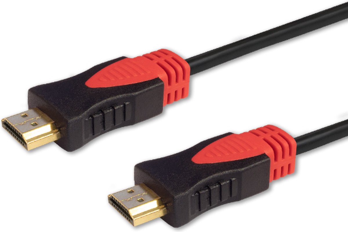 Savio CL-95 HDMI kabel 1,5 m HDMI Type A (Standaard) Zwart