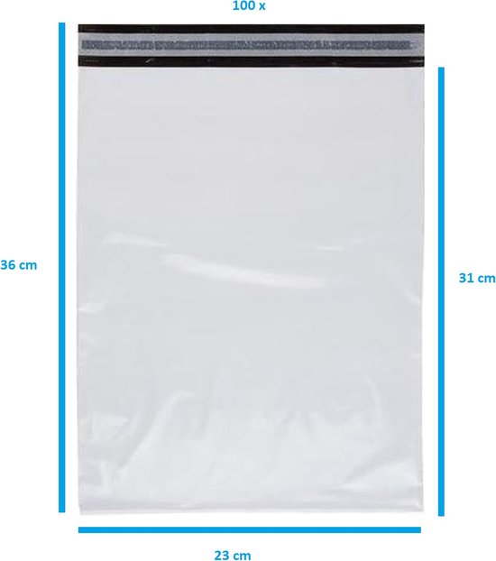 Papieren Verzendzakken 200 x 300 x 50 mm - FSC kraft - 100 stuks