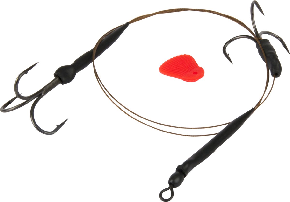 Fox Rage Predator Twin Treble 49 Strand - 50 cm - haakmaat 8