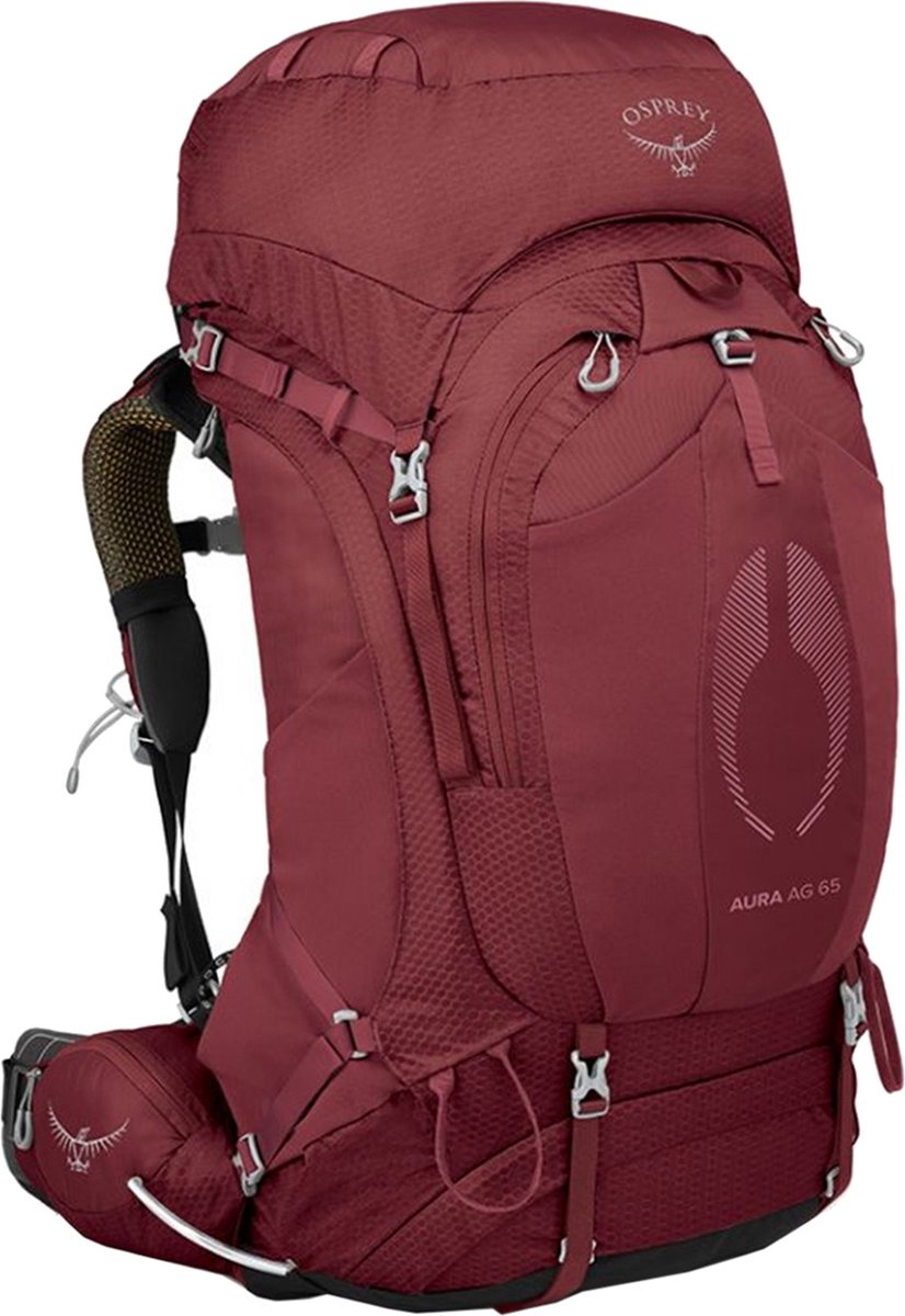 Osprey Dames Backpack / Rugtas / Wandel Rugzak - Aura AG - Rood