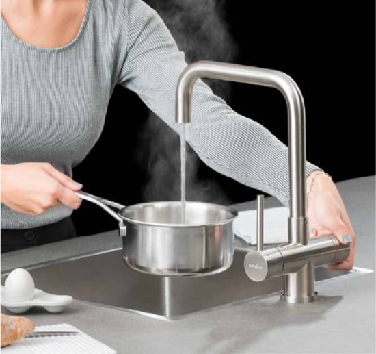 Selsiuz Angled Inox (acier inoxydable) avec chaudière TITANIUM Combi Extra (Combi +)