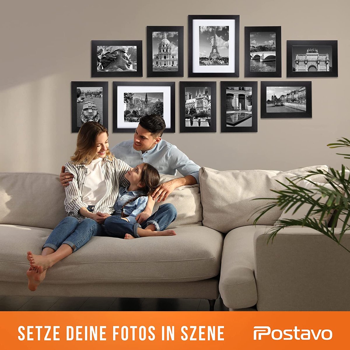 Foto collage – Photo Frame Collage – Photo Frame – Fotolijst – Woonkamer Accessoires – Wanddecoratie Woonkamer