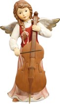 Goebel - Kerst | Decoratief beeld / figuur Hemelse Symfonie II | Aardewerk - 49cm - Limited Edition - met Swarovski