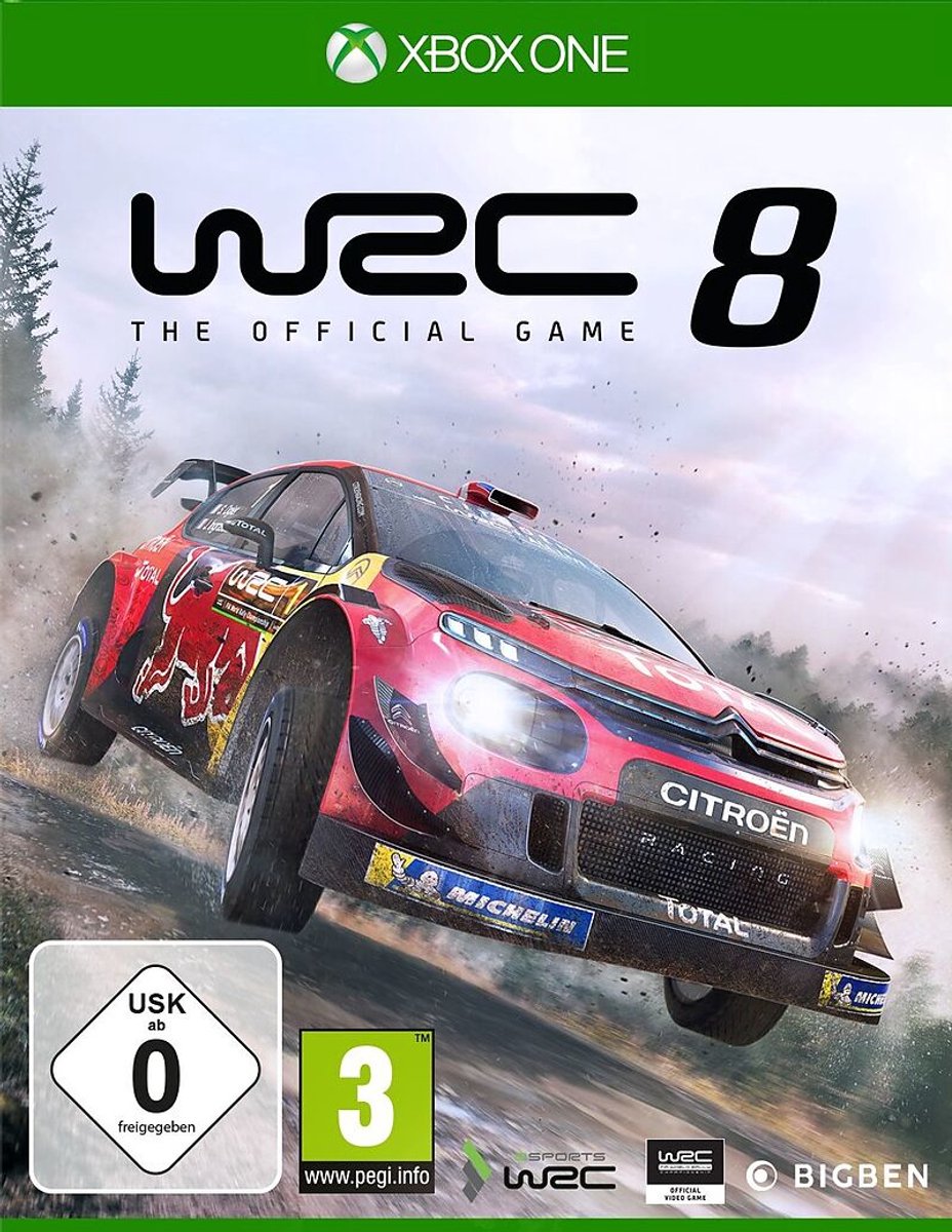Bigben Interactive WRC 8 Standaard Duits, Frans Xbox