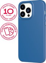 Tech21 Evo Lite - iPhone 14 Pro Max hoesje - Schokbestendig flexibel telefoonhoesje - Blauw - 3 meter valbestendig