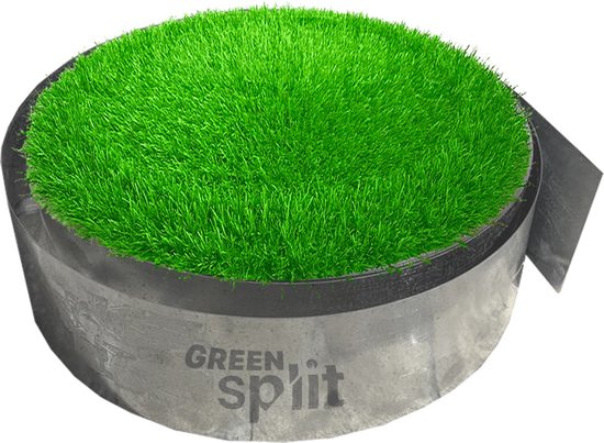 Borderrand afzetlint metaal alu/zink 15 cm x 10 meter | Gazonrand