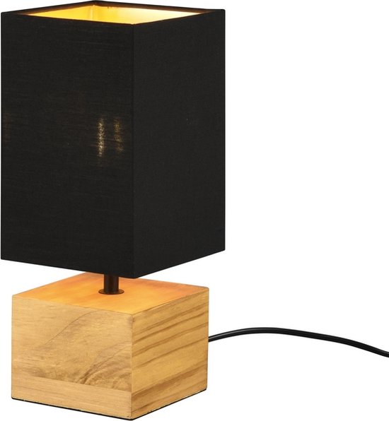 REALITY Woody - Tafellamp - Zwart;Bruin