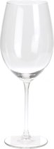 Excellent Houseware Wijnglazen set - 4 stuks - glas - transparant - 540 ml