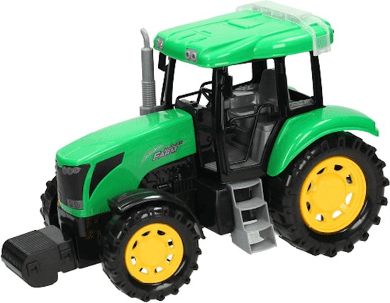 Toi-toys Tracteur Friction 31 Cm Vert