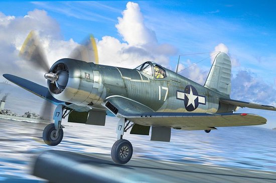 1:48 HobbyBoss 80383 F4U-1A Corsair Avion Kit plastique