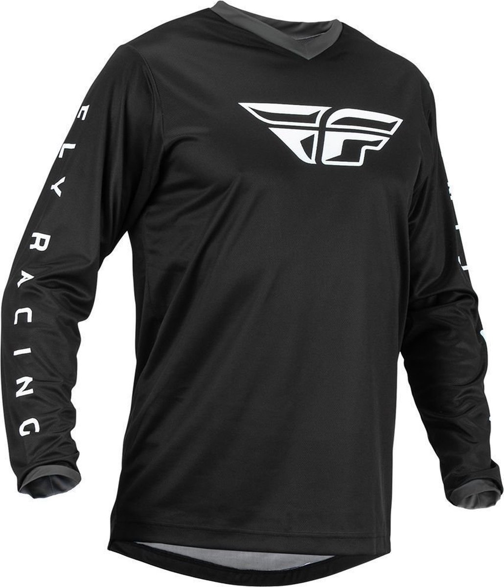 Fly Racing MX Jersey F-16 Black White L