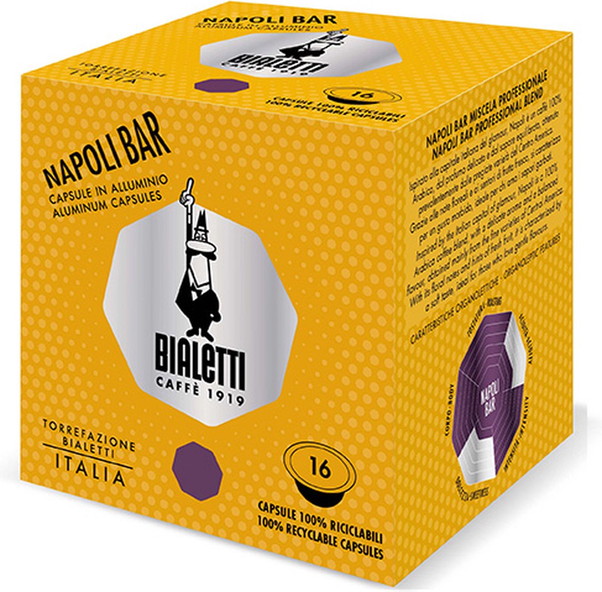 Bialetti Napoli - Koffie Capsules - 2 x 16 stuks