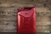Jerrycan Staal 20ltr Rood
