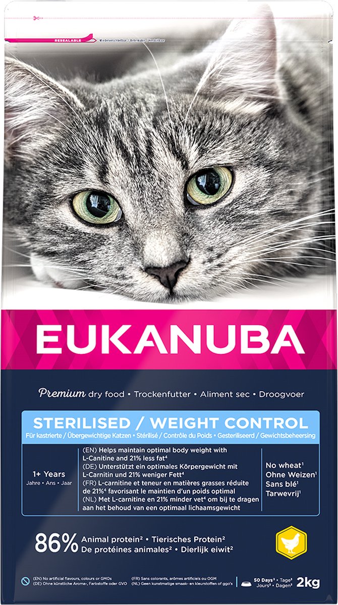 Eukanuba cat ad sterilised wc 2kg