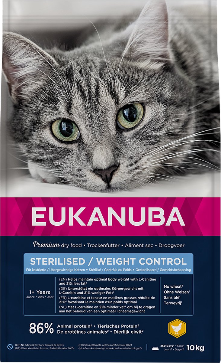 Eukanuba cat ad sterilised wc 10kg