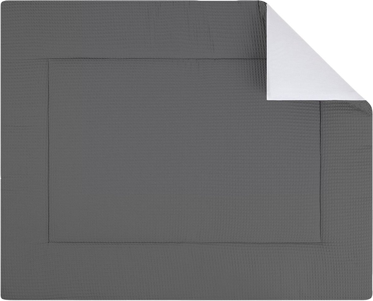 BINK Bedding Boxkleed Pique antra (tweeling) 71 x 122 cm