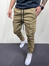 Streetwear poches Garçons hommes pantalons de survêtement Hip Hop pantalons de survêtement pantalons de survêtement tactique hommes pantalons Cargo sarouel hommes Vêtements - W30