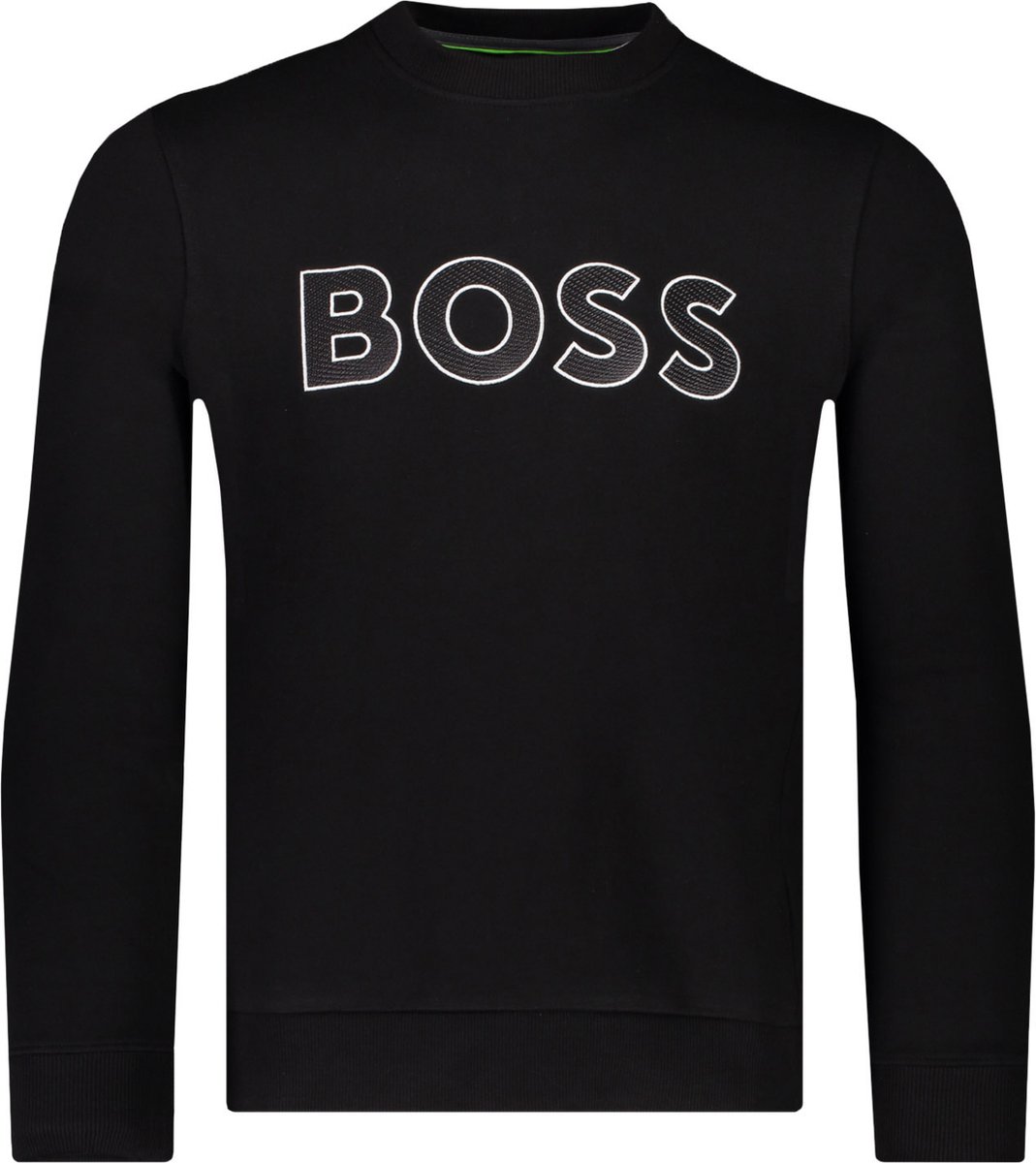 Hugo Boss Sweater Zwart Normaal Maat L Mannen Lente/Zomer