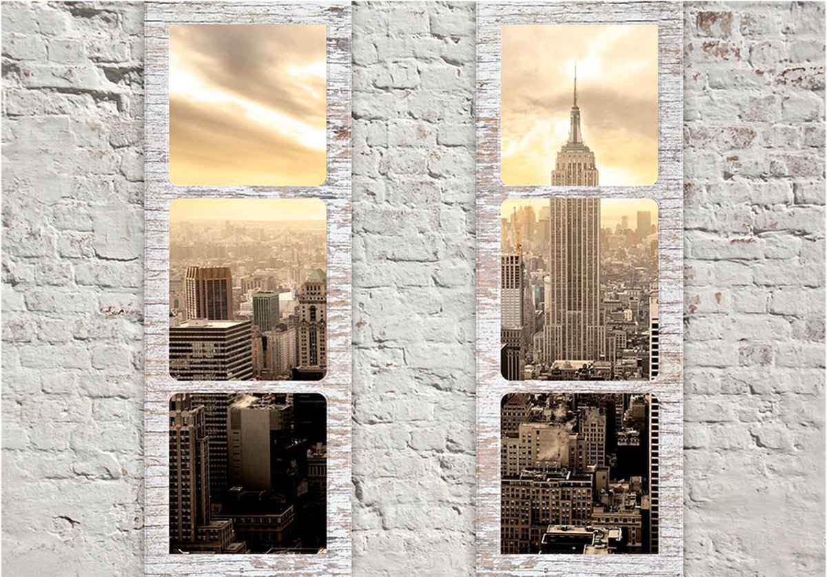 Fotobehang - New York: view from the window.