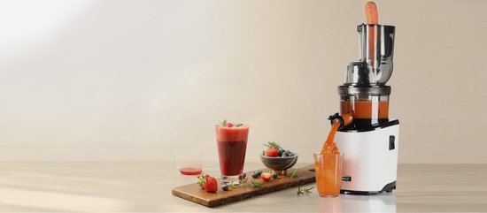 Kuvings Revo830 - Slowjuicer - Dual Big Mouth - Zwart