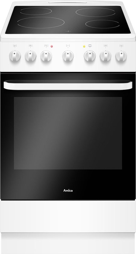 Amica ACV603B-Cuisinière vitrocéramique 50 cm avec câble monophasé