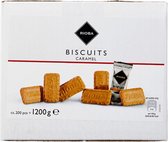 Biscuits au café Rioba | Arôme Caramel | 200 pièces | Pack économique | Grand emballage