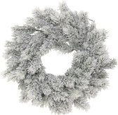 Guirlande de Noël artificielle vert / neige 35 cm
