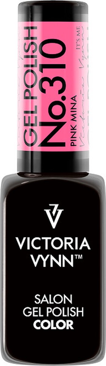 Victoria Vynn - Salon Gelpolish 310 Pink Mina 8 ml - roze gel polish - glow in the dark - gel lak - nagels - nagelverzorging - nagelstyliste - manicure - gellak - acryl - gel - biab - polygel - callance