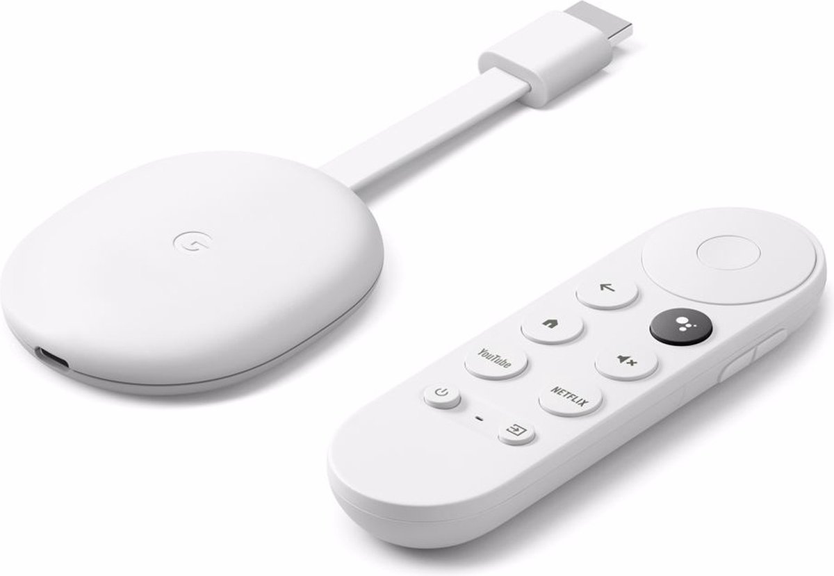 radicaal bellen credit Google Chromecast met Google TV - 4K HDR - Wit | bol.com