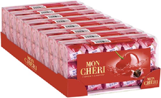 Ferrero Mon Chéri pralines liqueur cerise 315 gr CHOCKIES GROUP BELGE